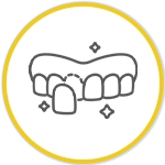 vector Dental lamination